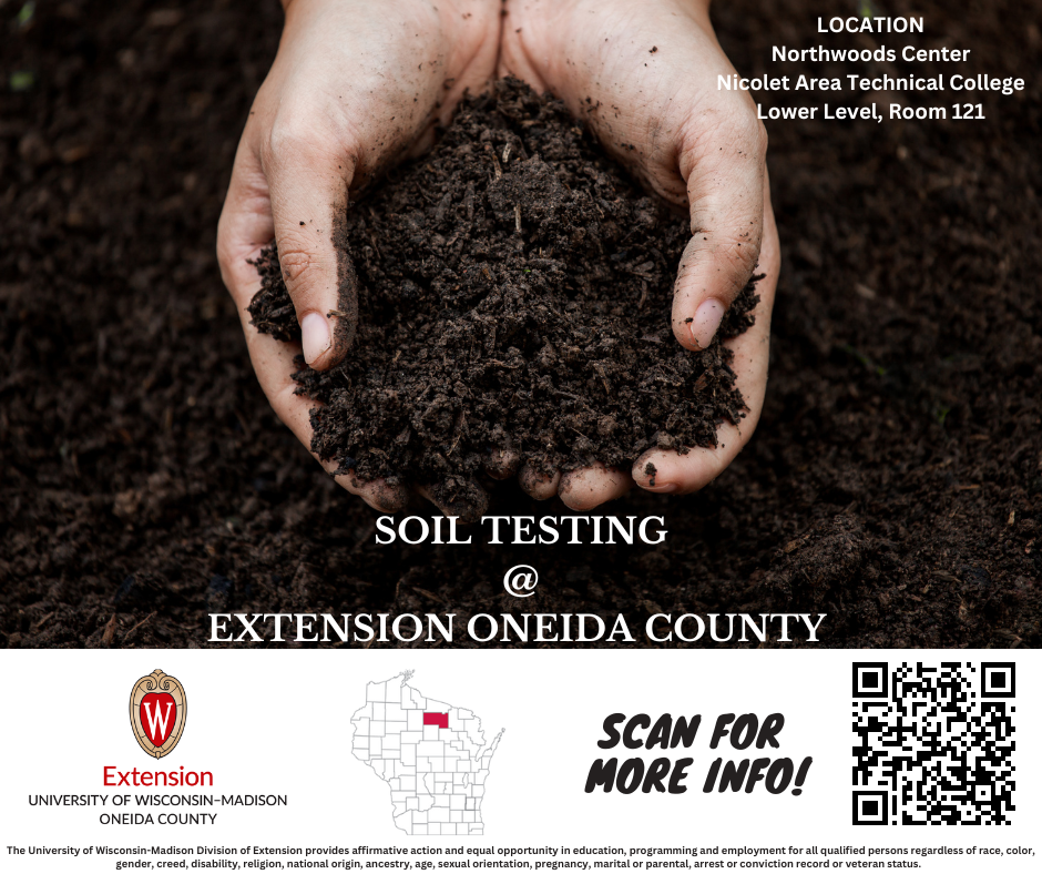 Soil testing at Extension Oneida County
