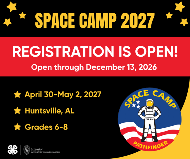 Space Camp 2027: Registration Opens November